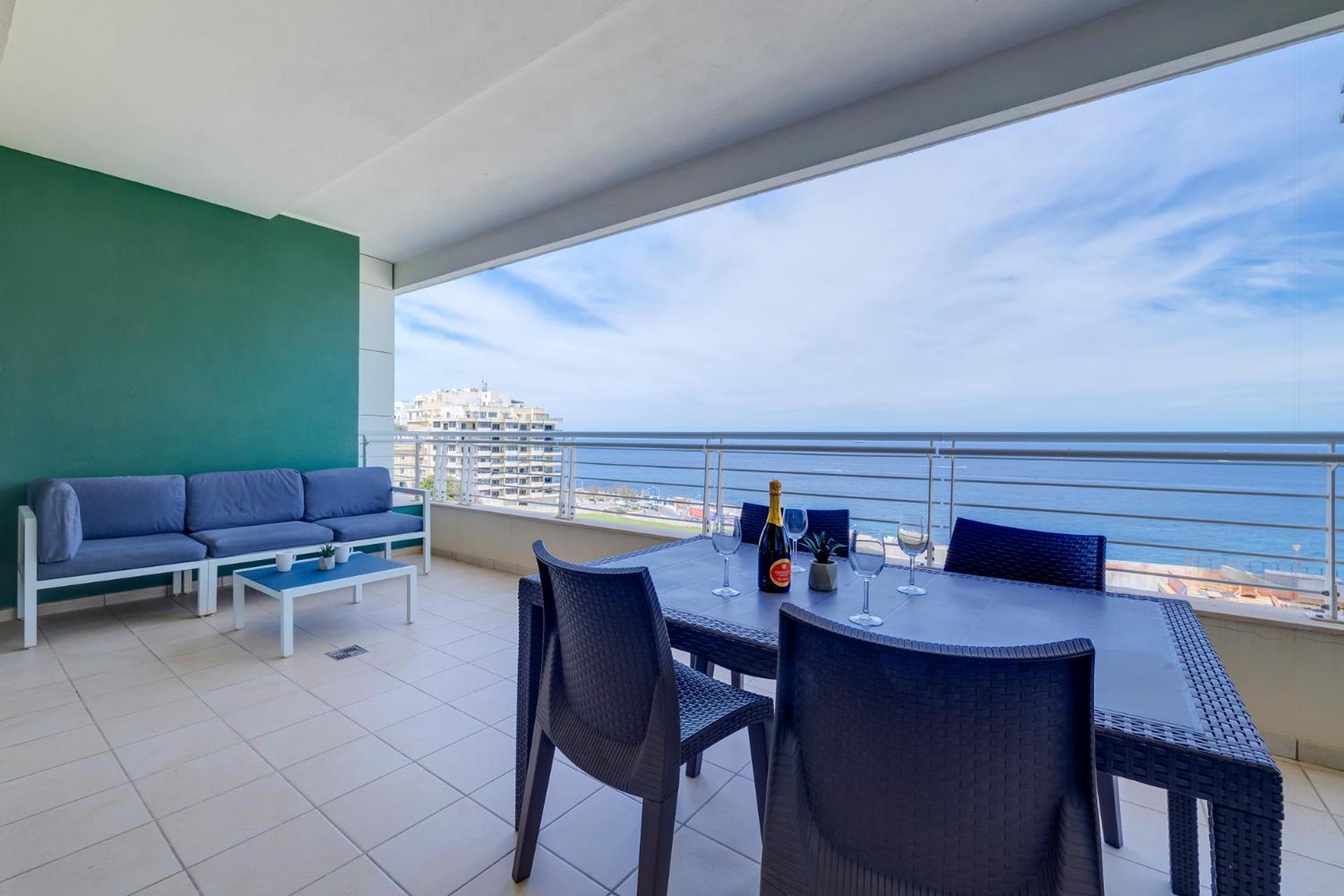 Seafront Apartment Sliema Ngoại thất bức ảnh